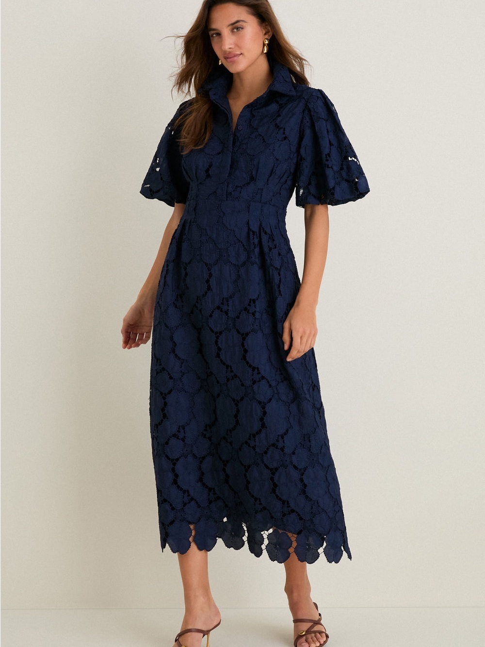 Eyelet Delaney Dress NWT